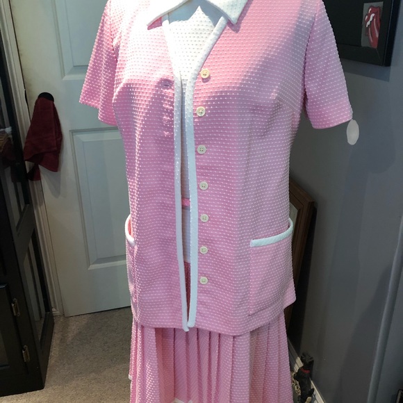 60s Custom Empress Of Dallas Dress With Jacket - Picture 8 of 8